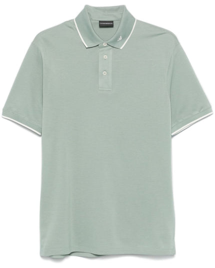 Emporio Armani T-shirts and Polos Clear Blue