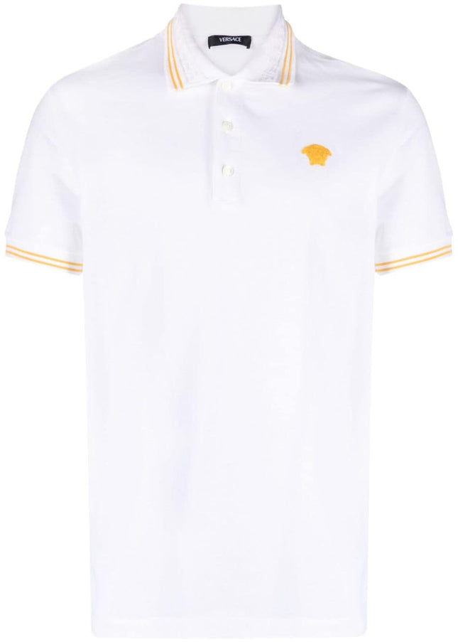 Versace T-shirts and Polos White