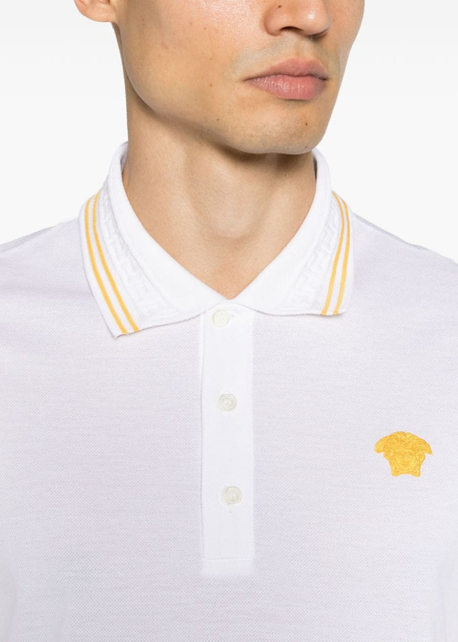 Versace T-shirts and Polos White