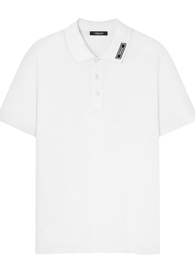 Versace T-shirts and Polos White