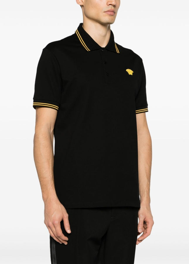 Versace T-shirts and Polos Black