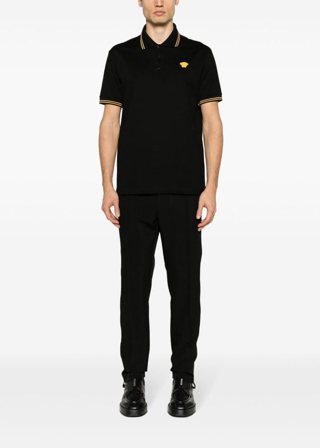 Versace T-shirts and Polos Black