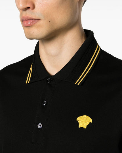 Versace T-shirts and Polos Black