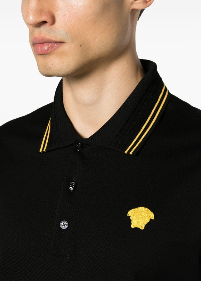 Versace T-shirts and Polos Black