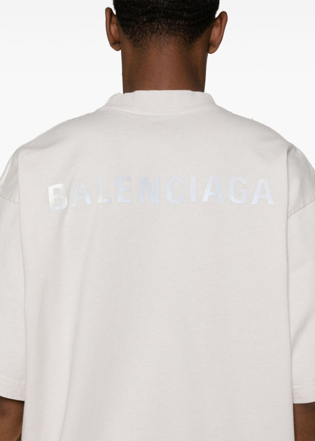 Balenciaga T-shirts and Polos Grey