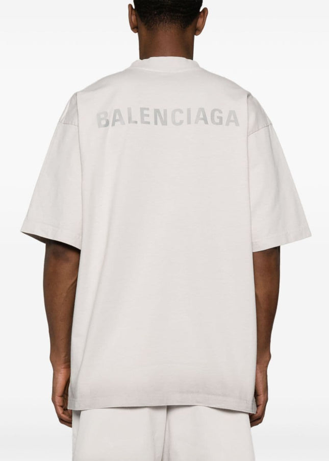 Balenciaga T-shirts and Polos Grey