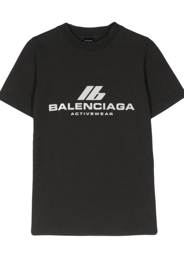 Balenciaga T-shirts and Polos Black