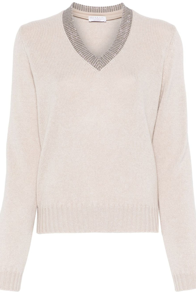 Brunello Cucinelli Sweaters Beige