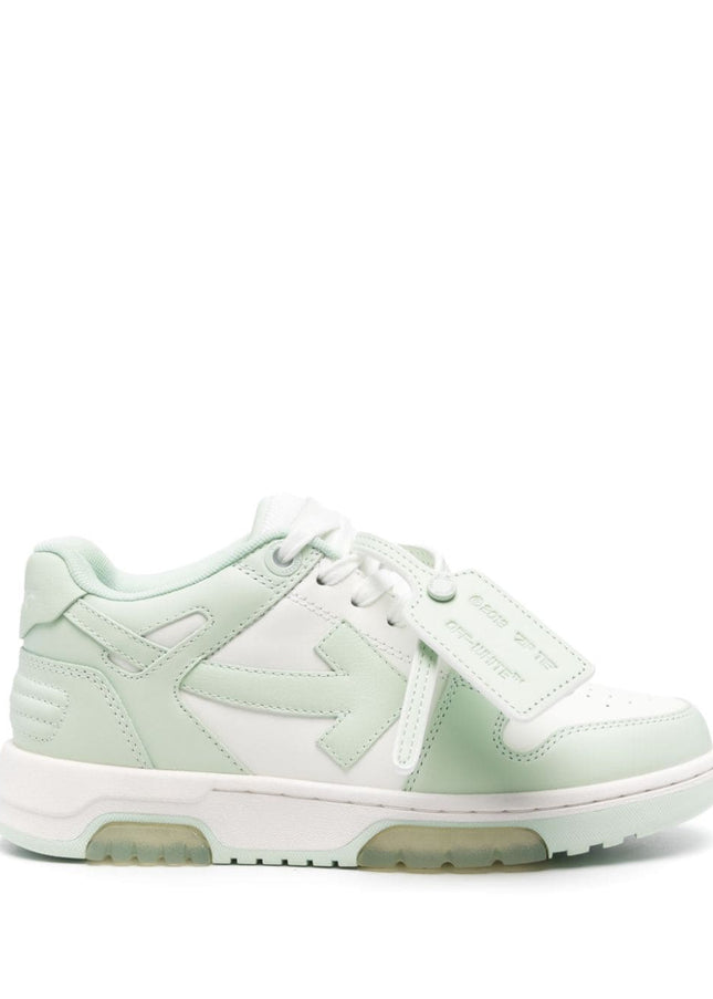 Off White Sneakers Green