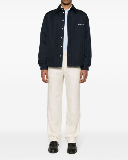 JACQUEMUS Shirts Blue