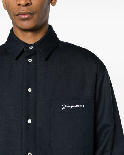 JACQUEMUS Shirts Blue