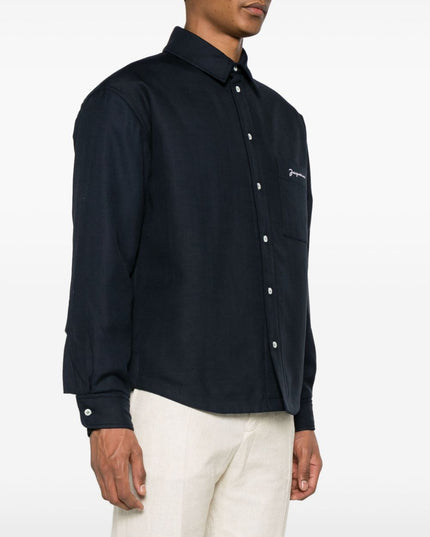 JACQUEMUS Shirts Blue