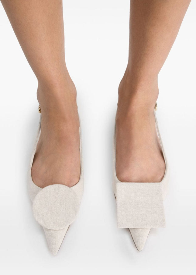 JACQUEMUS Flat shoes Grey