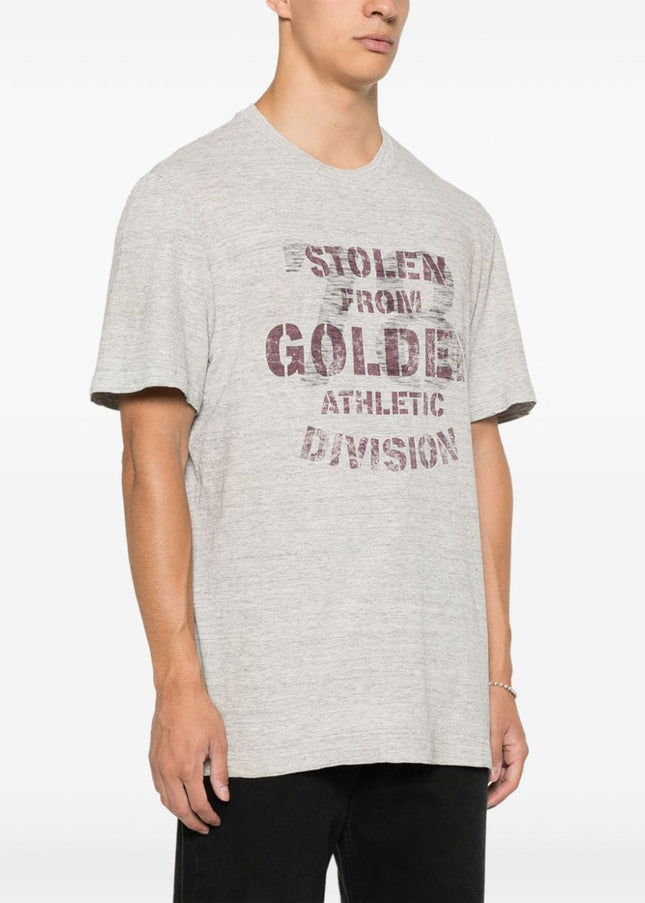 Golden Goose T-shirts and Polos Grey