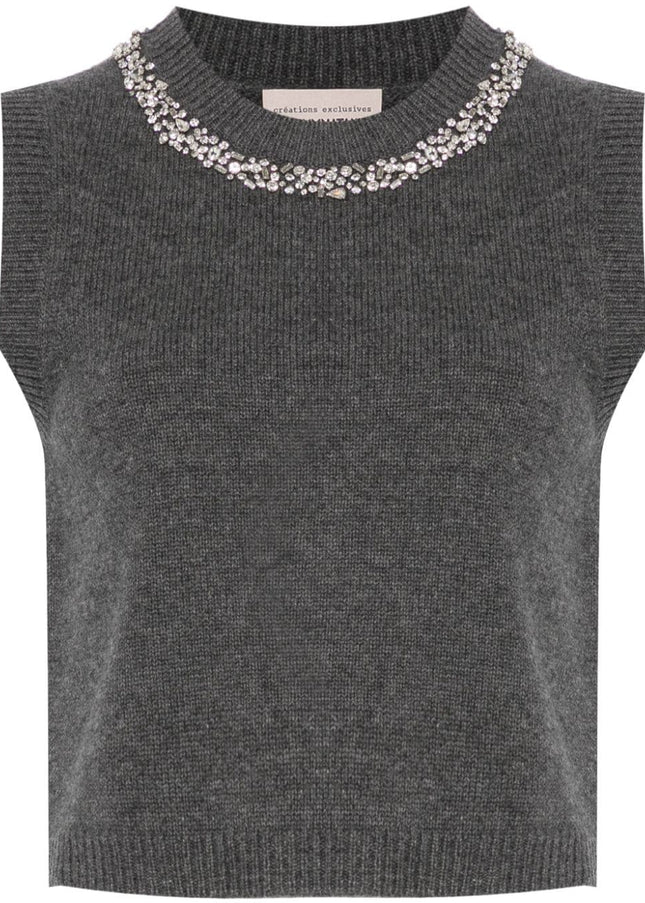 Semicouture Sweaters Grey