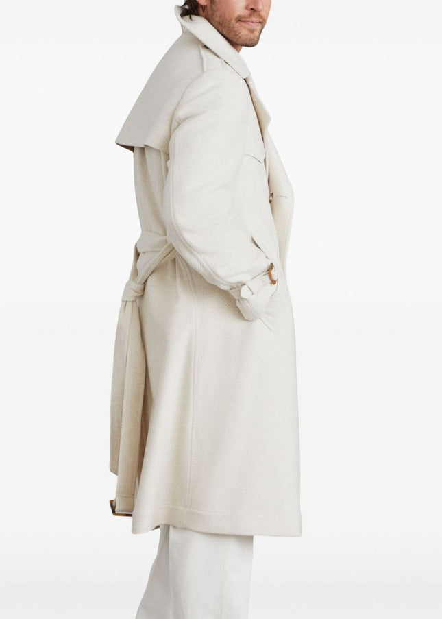 Brunello Cucinelli Coats Cream