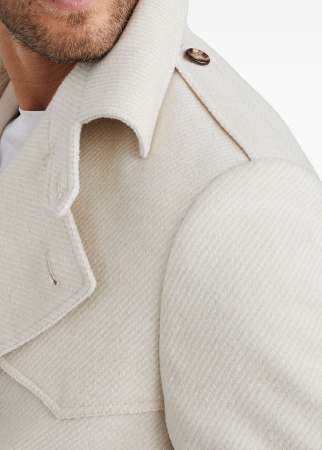 Brunello Cucinelli Coats Cream