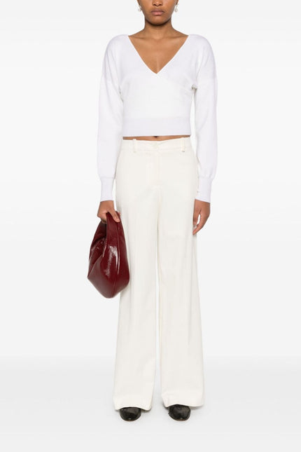 Parosh Trousers White