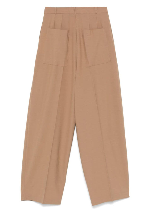 Semicouture Trousers Beige