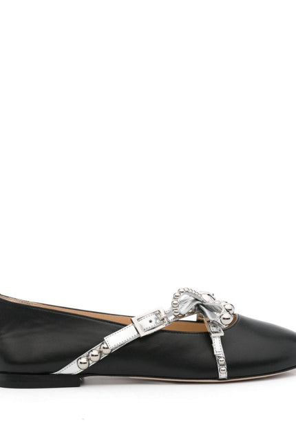 MACH & MACH Flat shoes Black