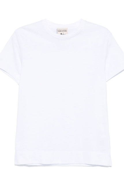 Semicouture T-shirts and Polos White