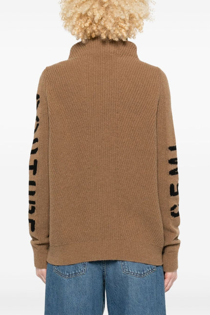 Semicouture Sweaters Beige