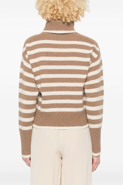 Semicouture Sweaters Beige