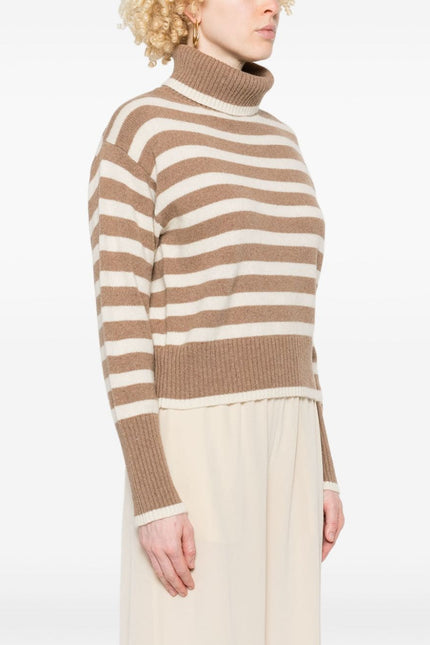 Semicouture Sweaters Beige