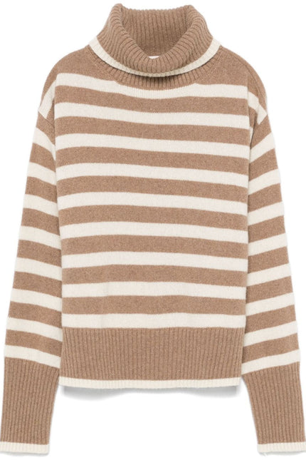 Semicouture Sweaters Beige