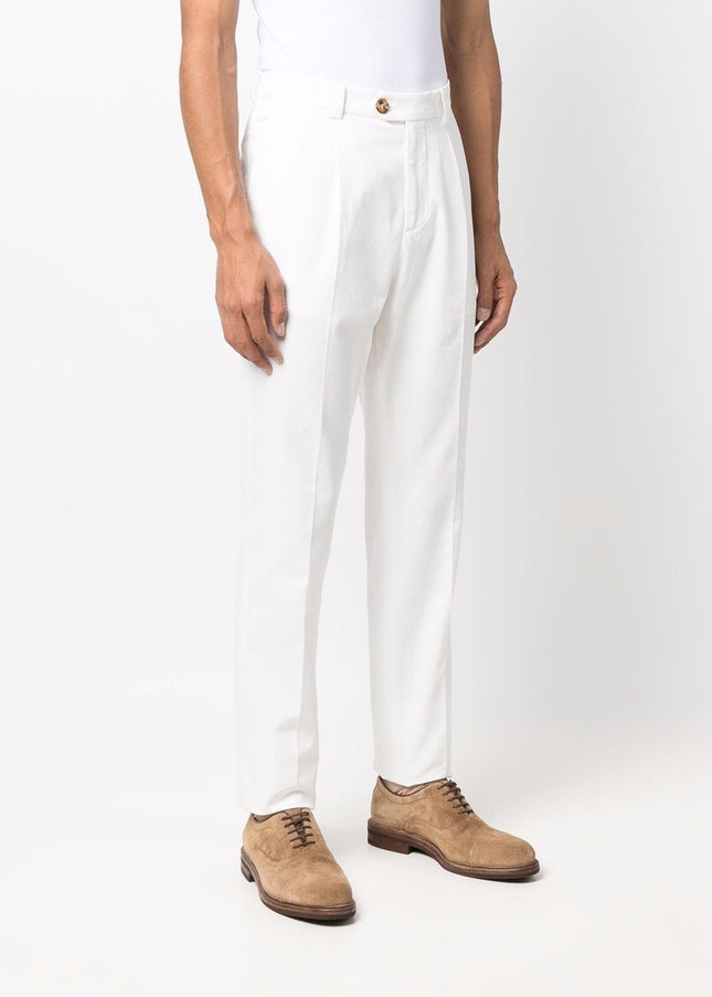 Brunello Cucinelli Trousers White