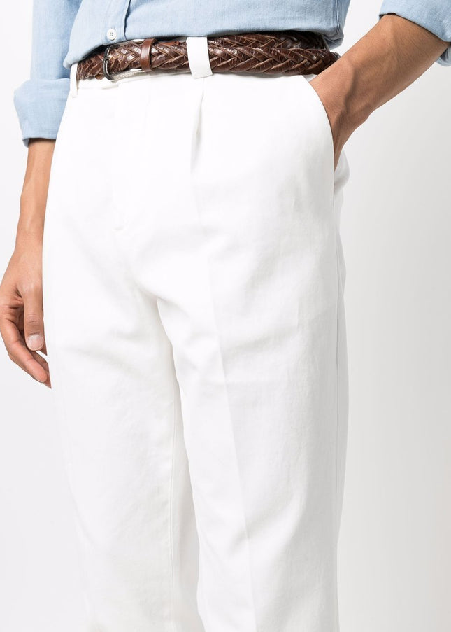 Brunello Cucinelli Trousers White