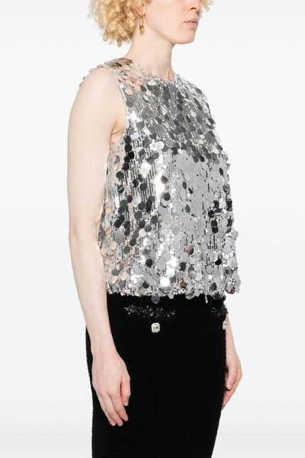 Semicouture Top Silver