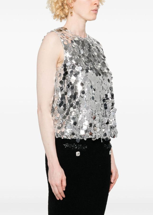 Semicouture Top Silver