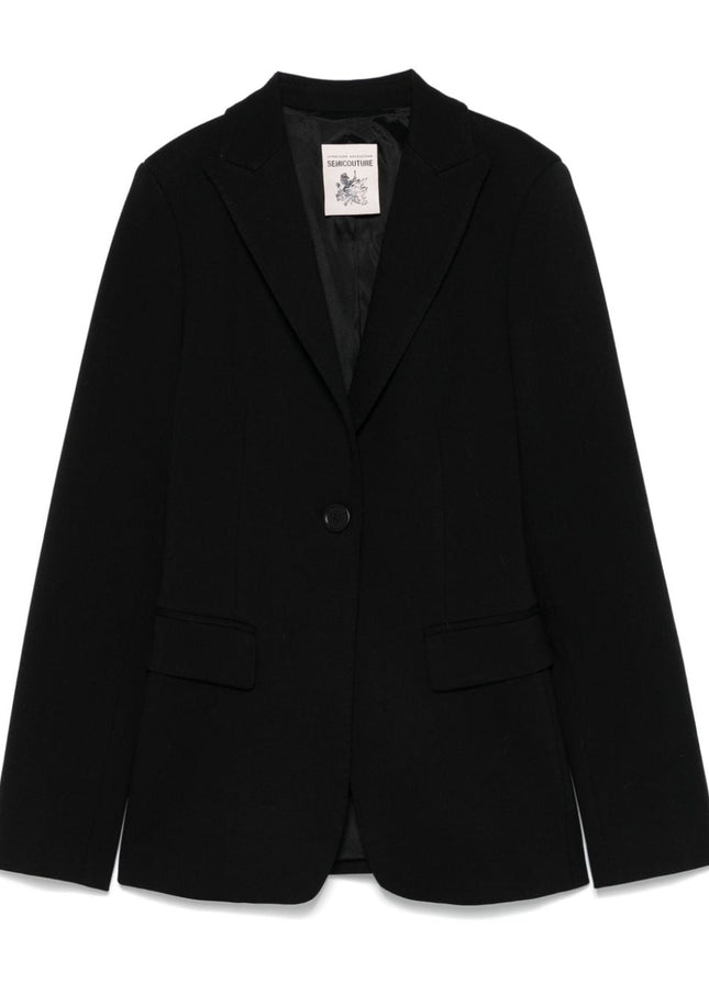 Semicouture Jackets Black