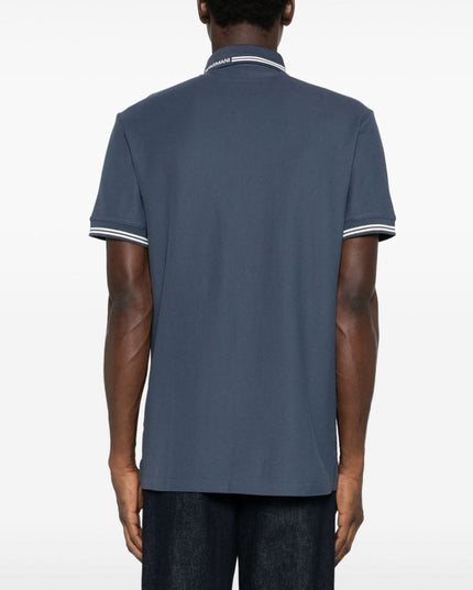 Emporio Armani T-shirts and Polos Clear Blue