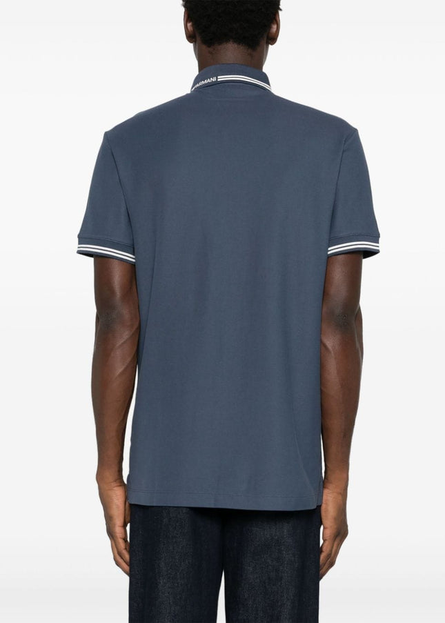 Emporio Armani T-shirts and Polos Clear Blue