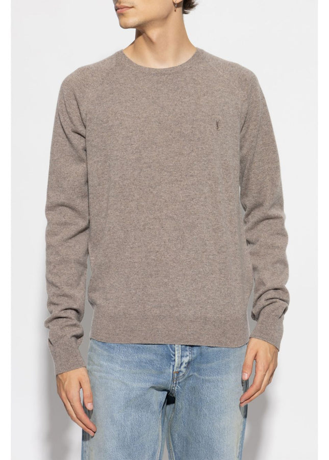 Saint Laurent  Sweaters Dove Grey