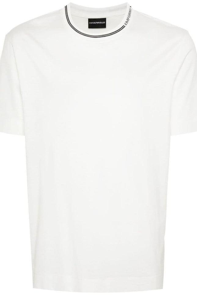 Emporio Armani T-shirts and Polos White