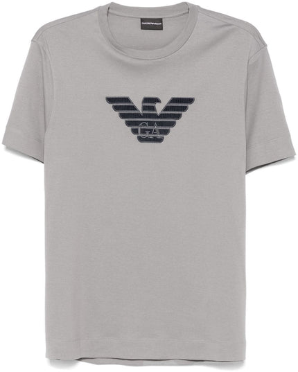 Emporio Armani T-shirts and Polos Grey