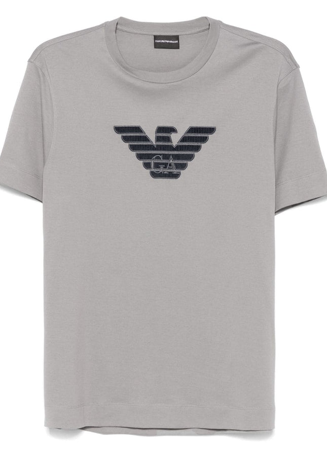 Emporio Armani T-shirts and Polos Grey