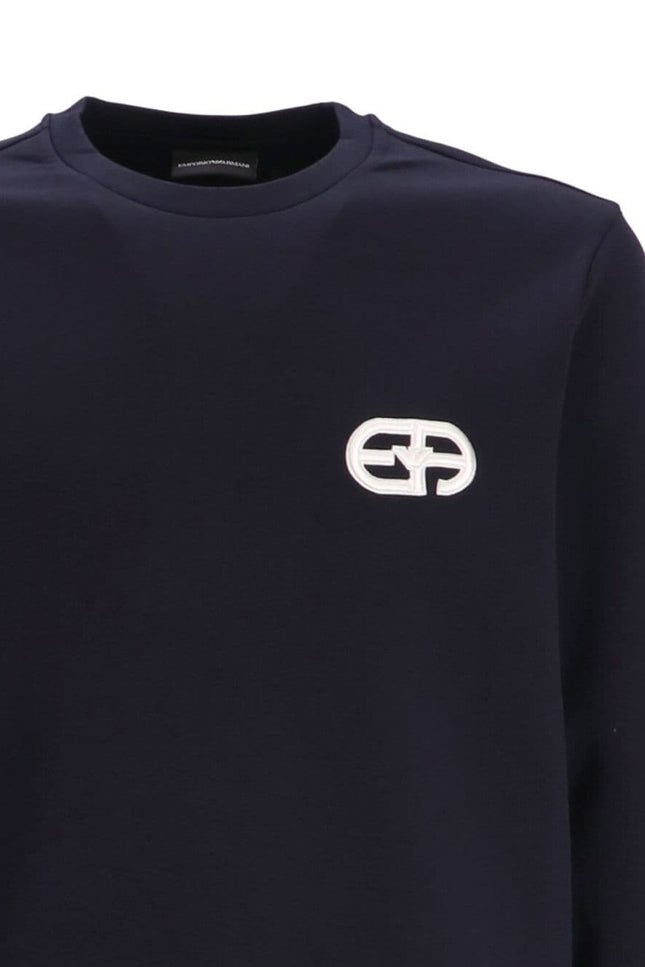 Emporio Armani Sweaters Blue