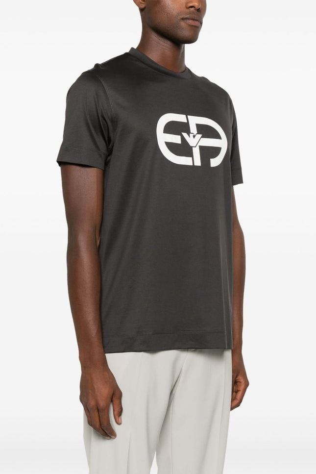 Emporio Armani T-shirts and Polos Grey