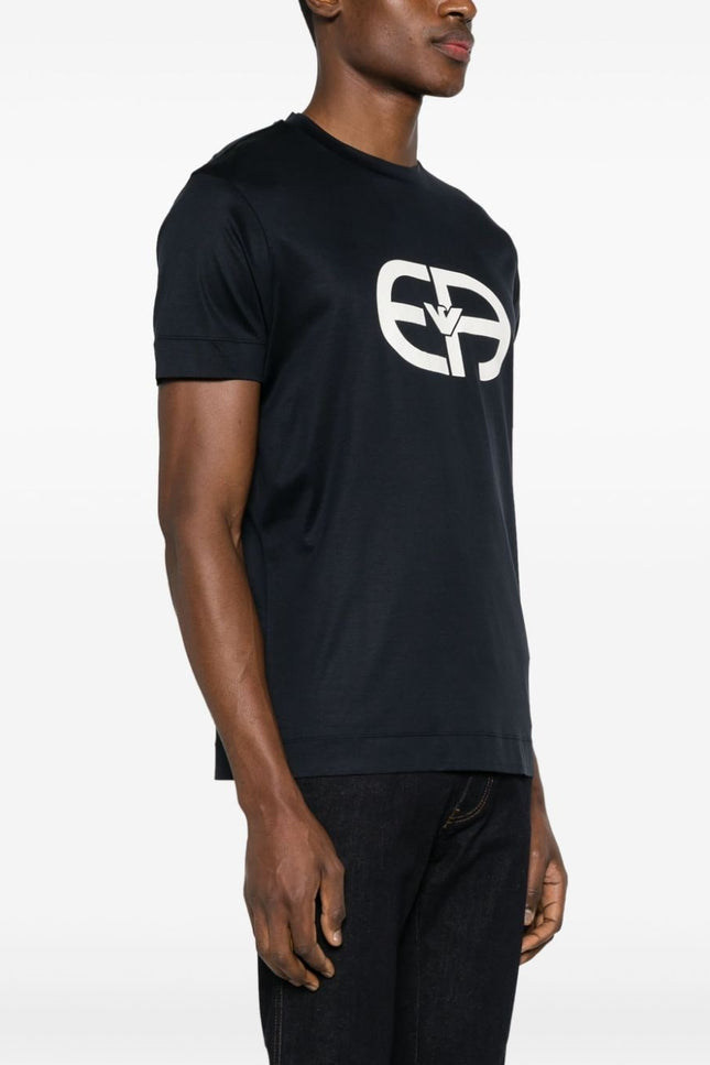 Emporio Armani T-shirts and Polos Blue