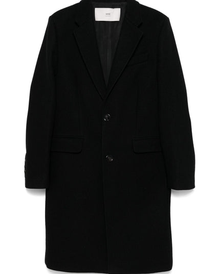 Ami Paris Coats Black