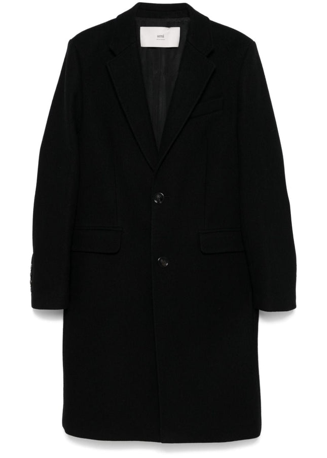 Ami Paris Coats Black