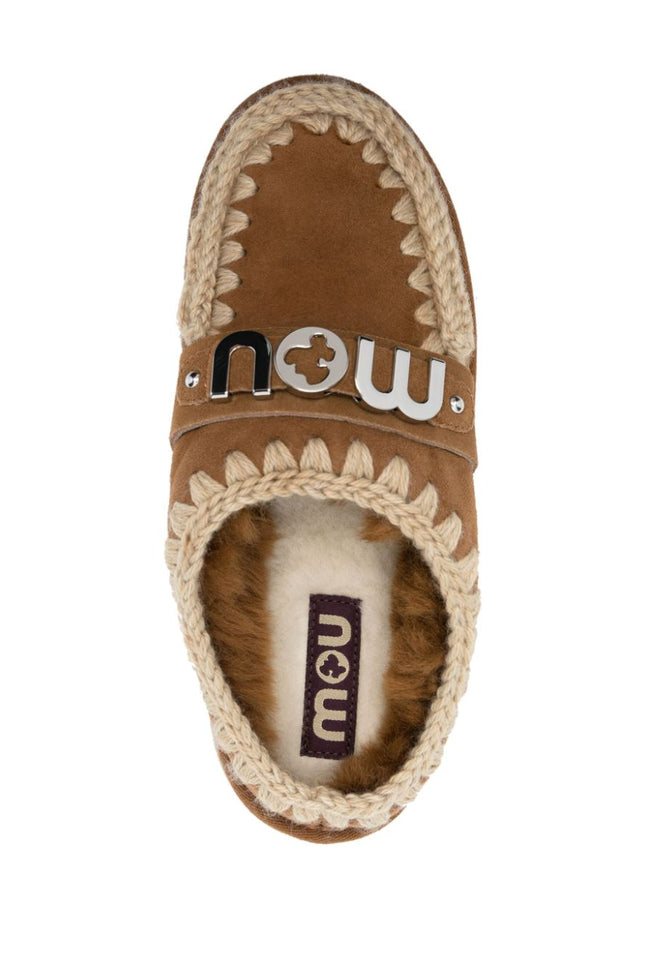 Mou Sandals Leather Brown