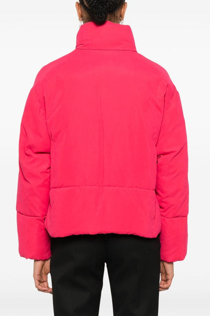 Emporio Armani Coats Red