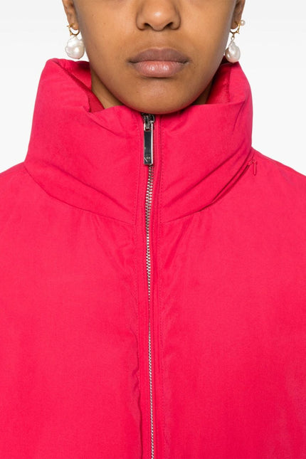 Emporio Armani Coats Red