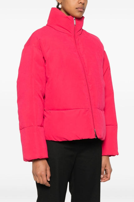 Emporio Armani Coats Red