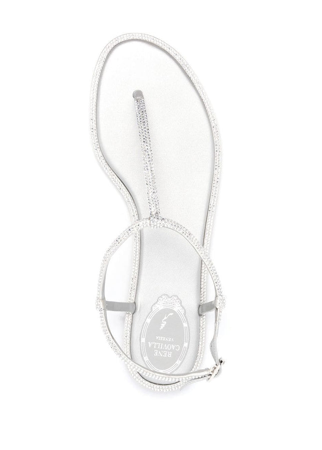 RENE' CAOVILLA Sandals Silver